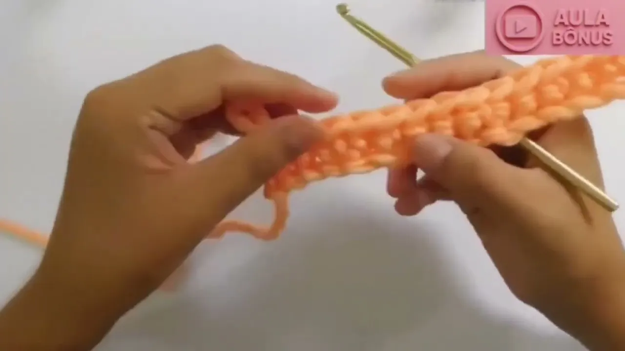 Crochê para iniciantes — nó, correntinhas e pontos