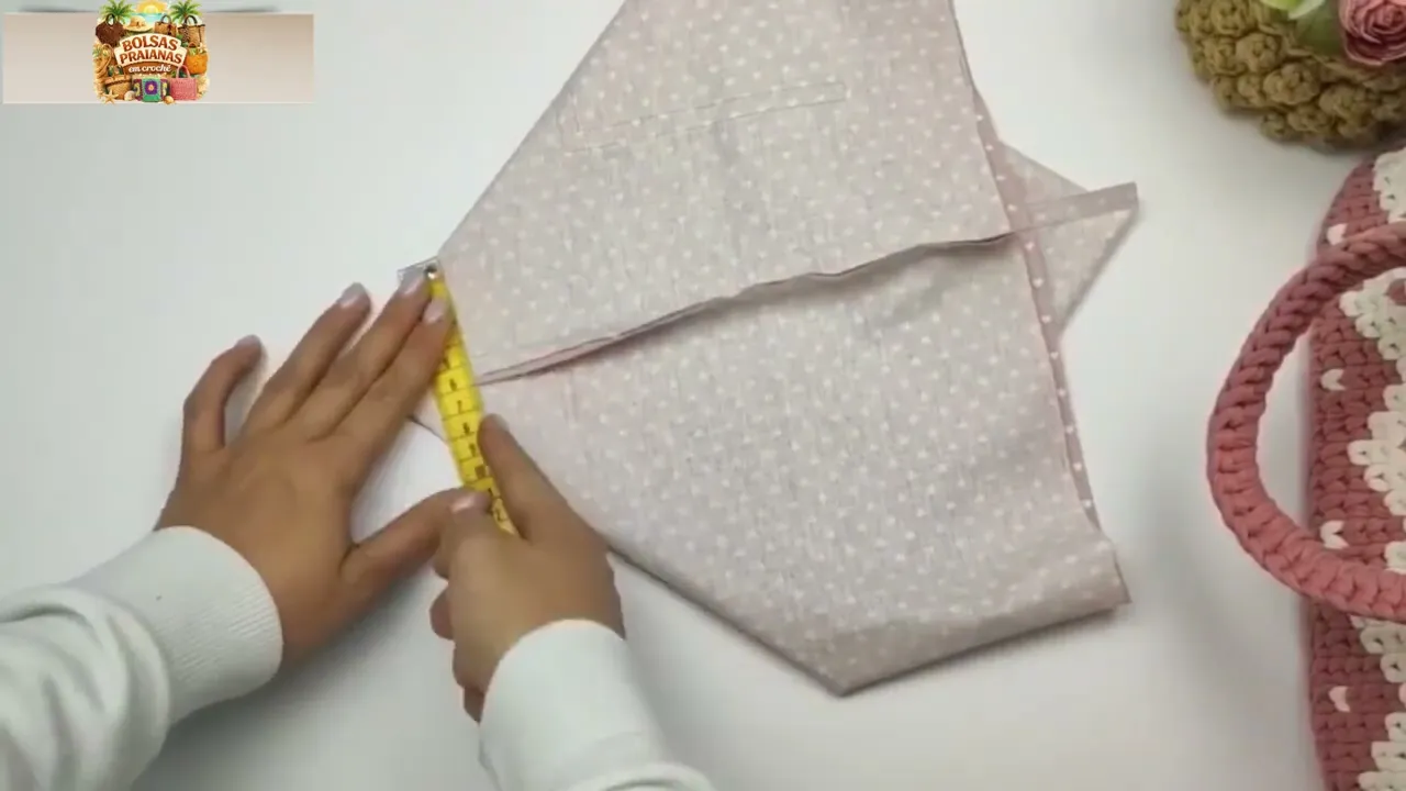 Como fazer o forro da bolsa à mão