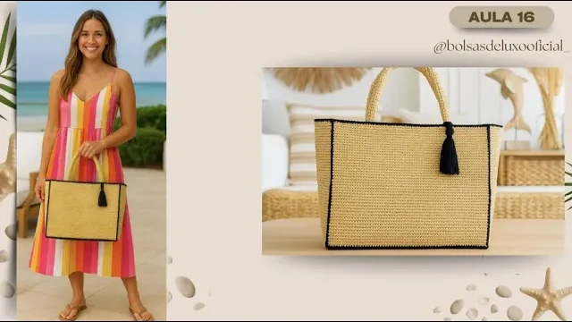 Bolsa de fio de papel com baby cotton